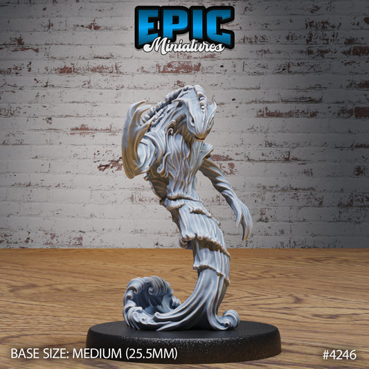 Water Elemental (3 Variants Available) - Epic Miniatures