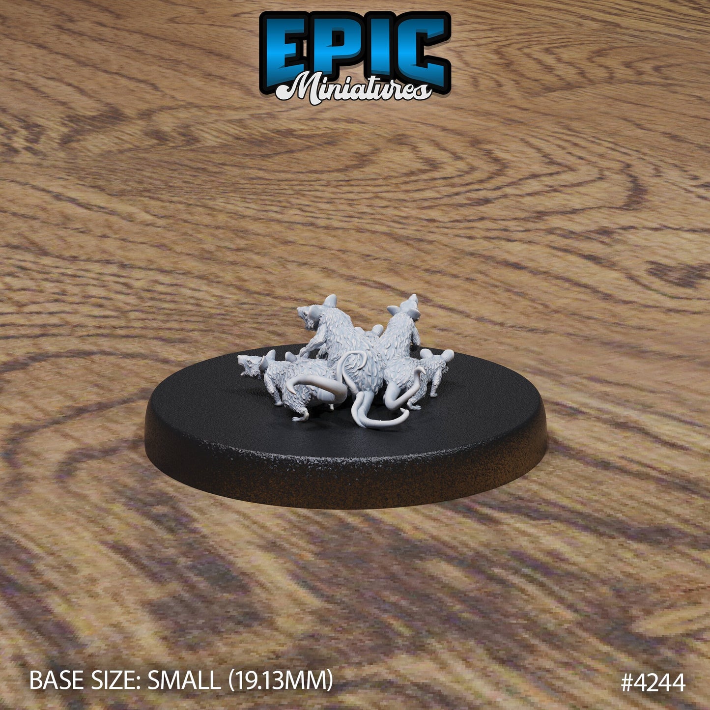 Rat Swarm (2 Variants Available) - Epic Miniatures