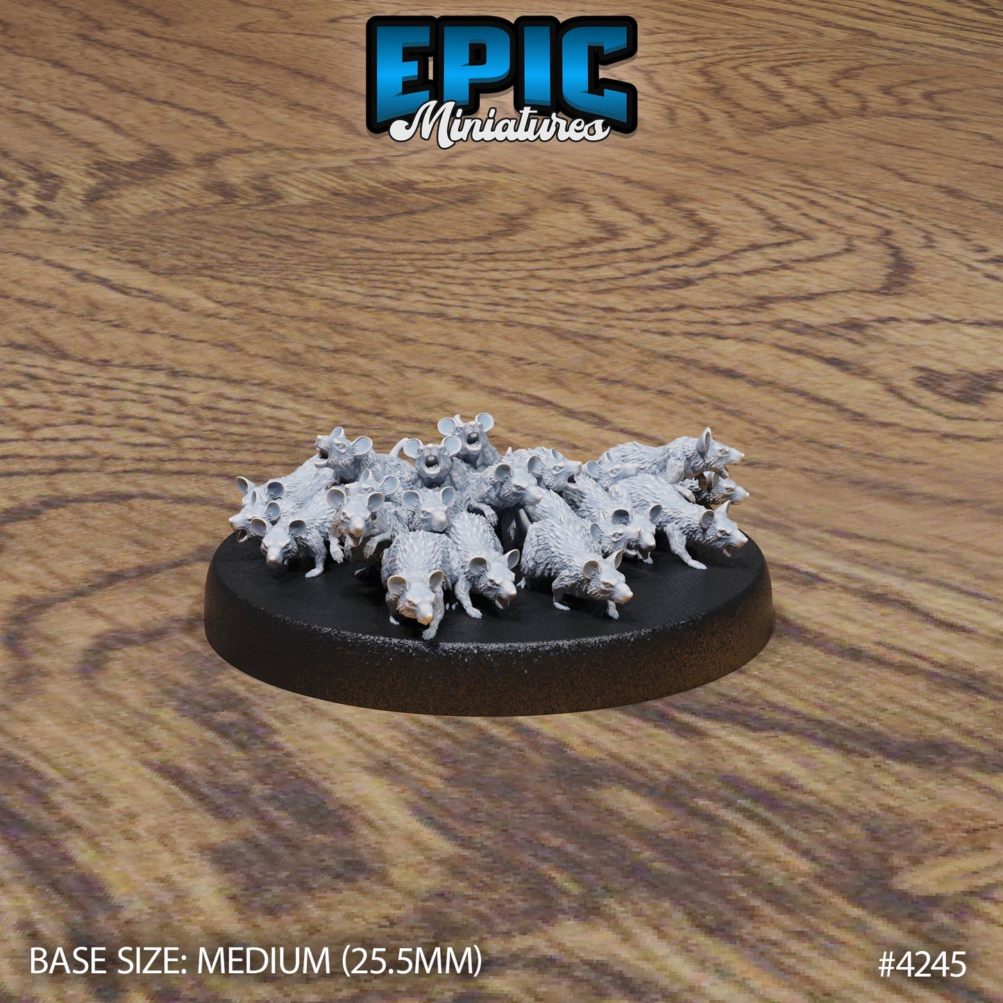 Rat Swarm (2 Variants Available) - Epic Miniatures