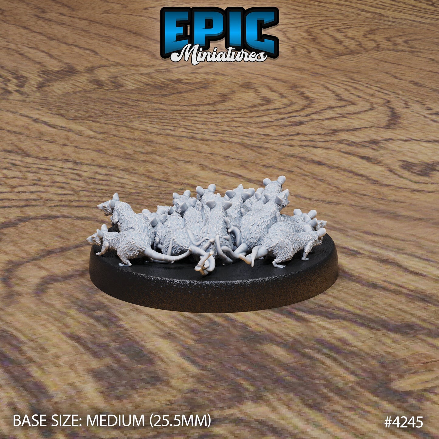 Rat Swarm (2 Variants Available) - Epic Miniatures
