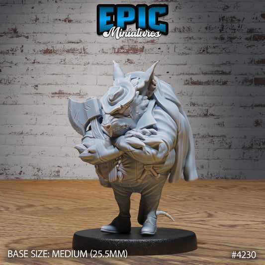 Sewer Godfather Rat (3 Variants Available) - Epic Miniatures