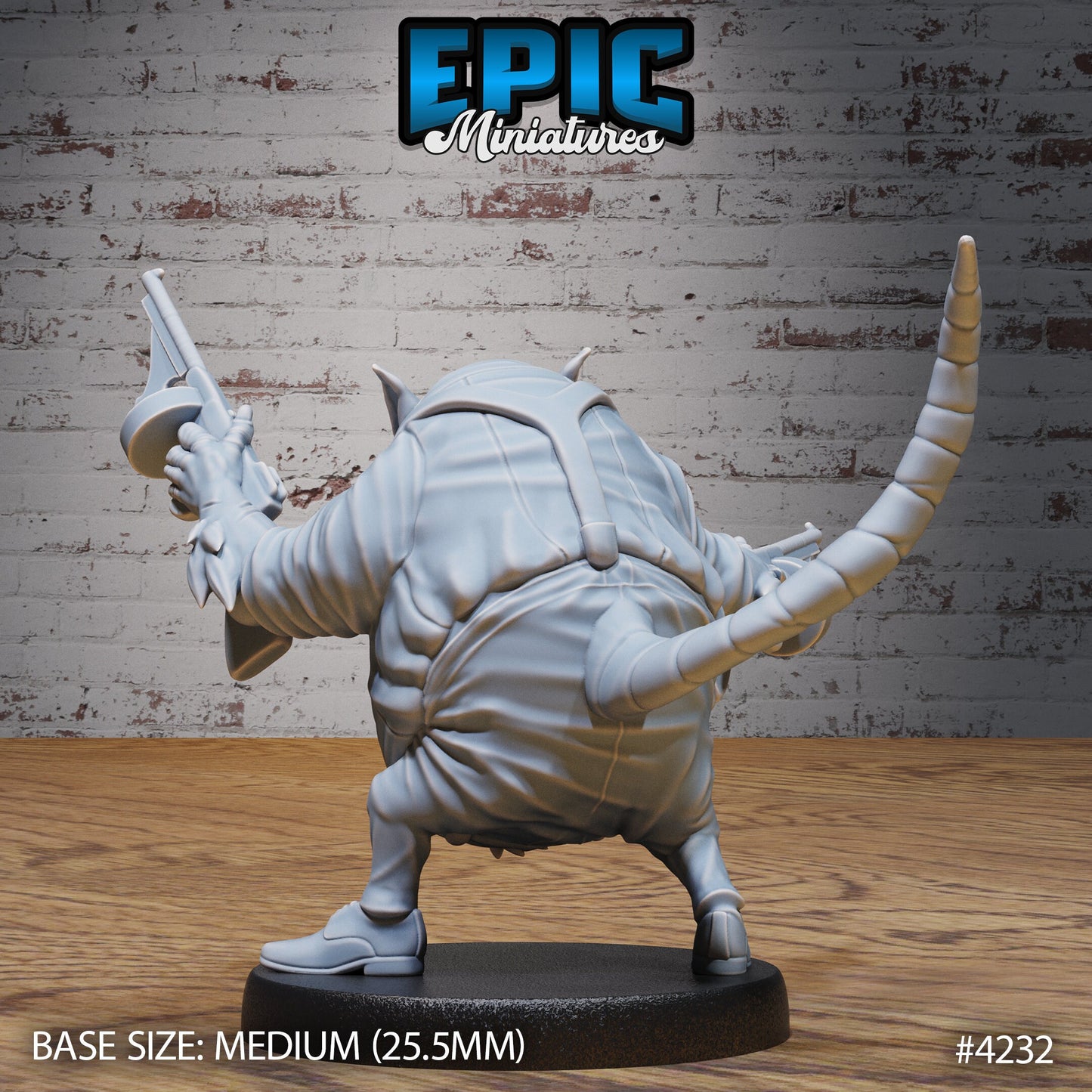 Sewer Godfather Rat (3 Variants Available) - Epic Miniatures