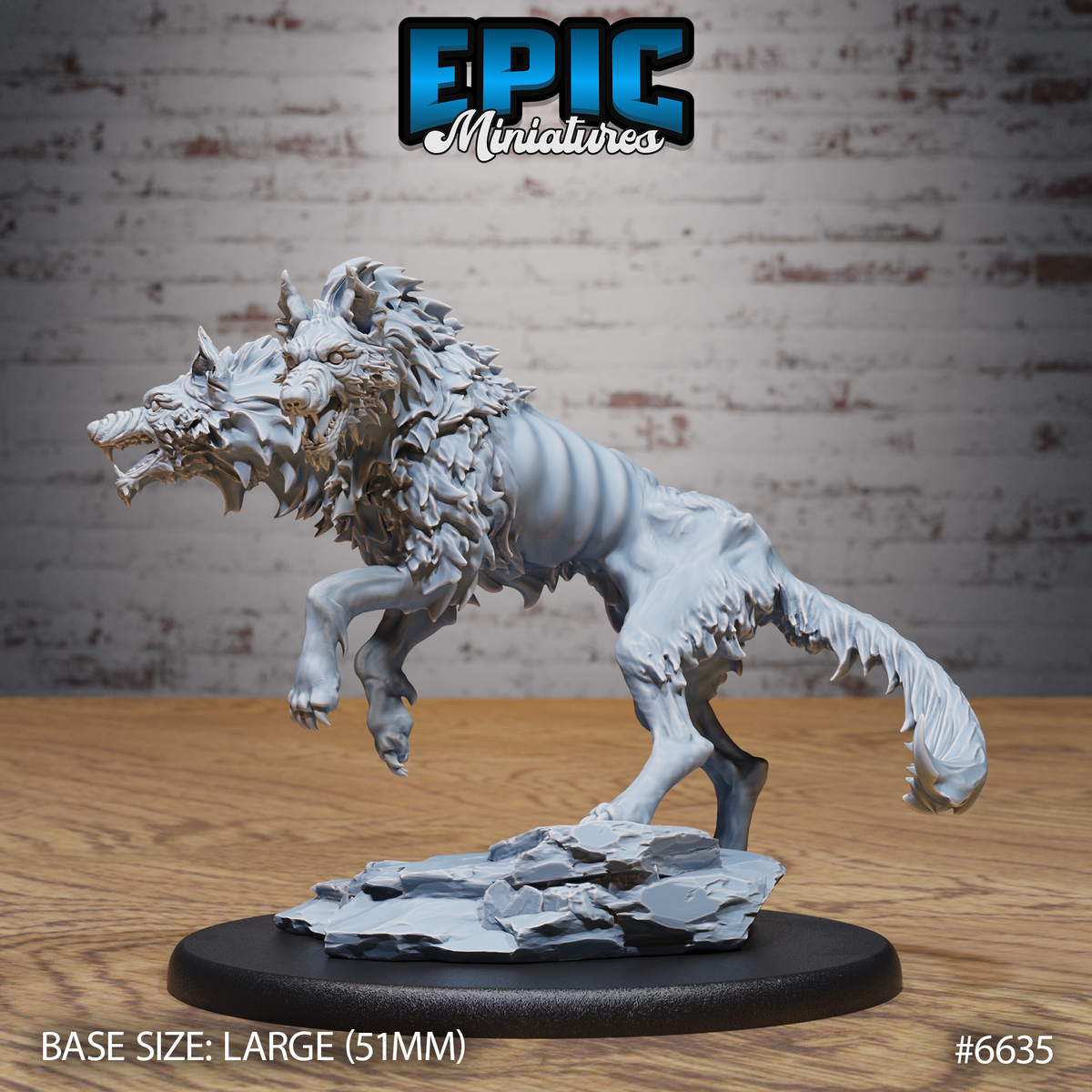Summoned Death Dogs (3 Variants Available) - Epic Miniatures