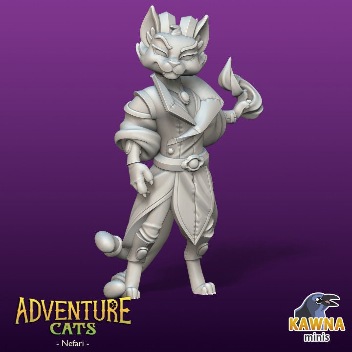 Nefari Sorcerer (2 Variants Available) - Kawna Minis