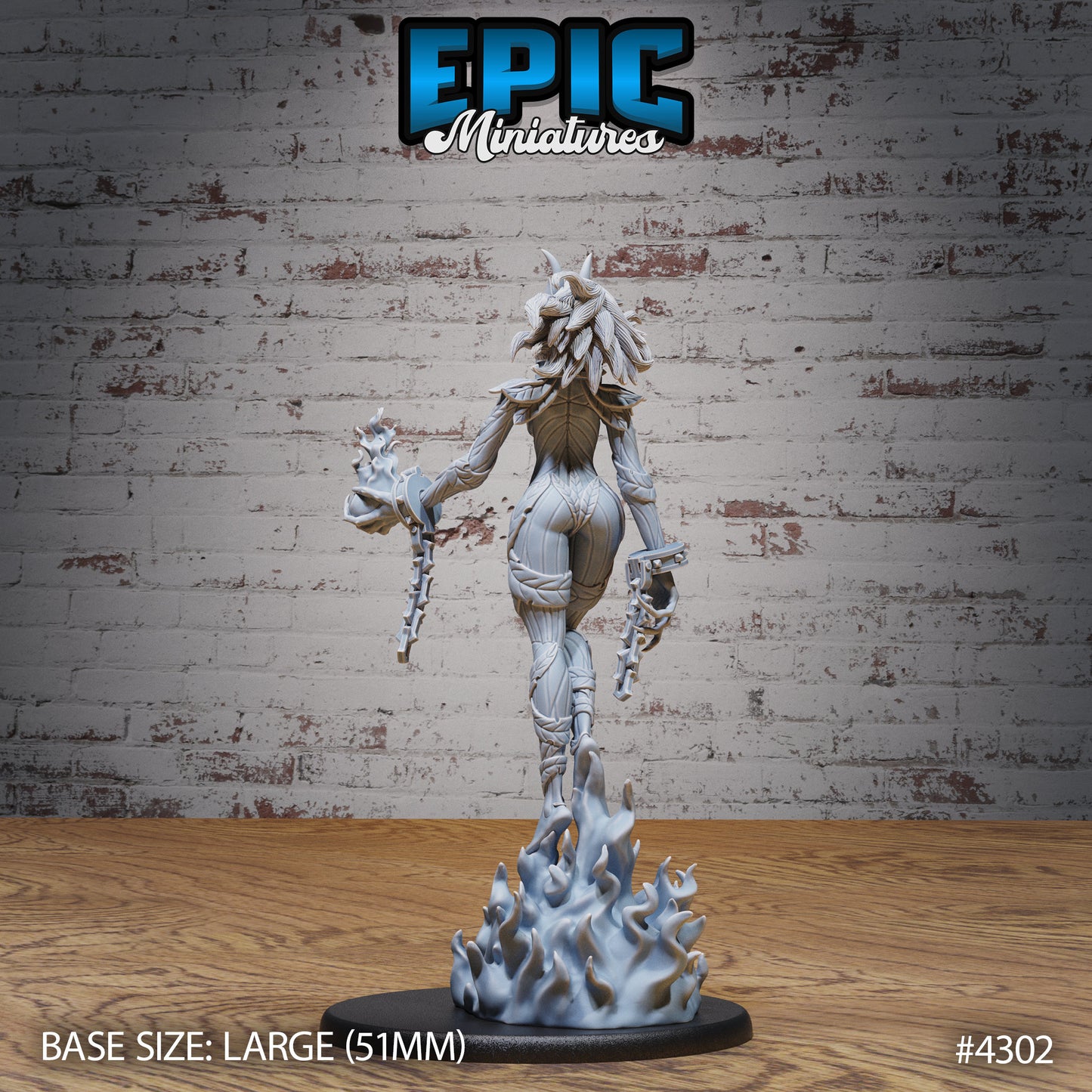 Imprisoned Demoness (3 Variants Available) - Epic Miniatures