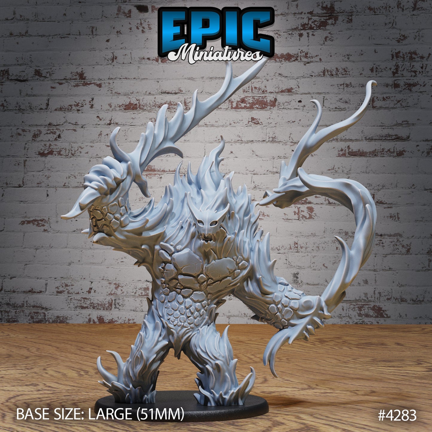 Fire Elemental (3 Variants Available) - Epic Miniatures