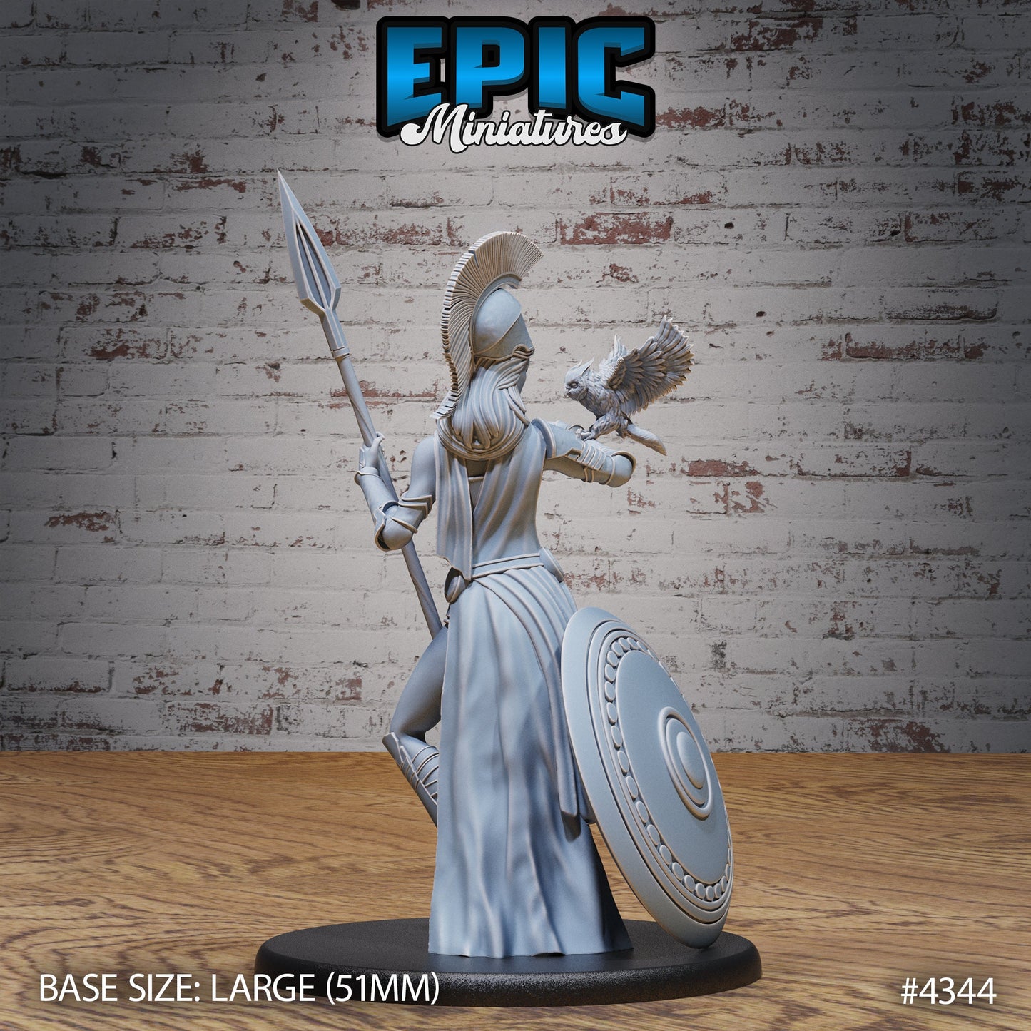 Athena Avatar - Helmets (3 Variants Available) - Epic Miniatures