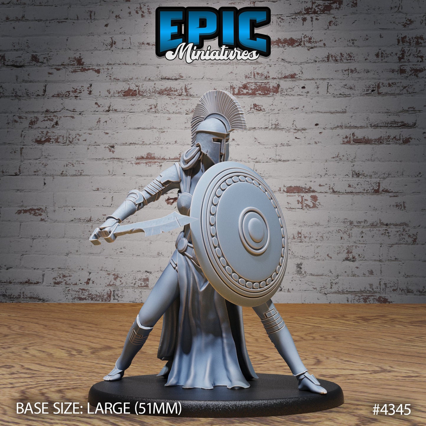 Athena Avatar - Helmets (3 Variants Available) - Epic Miniatures