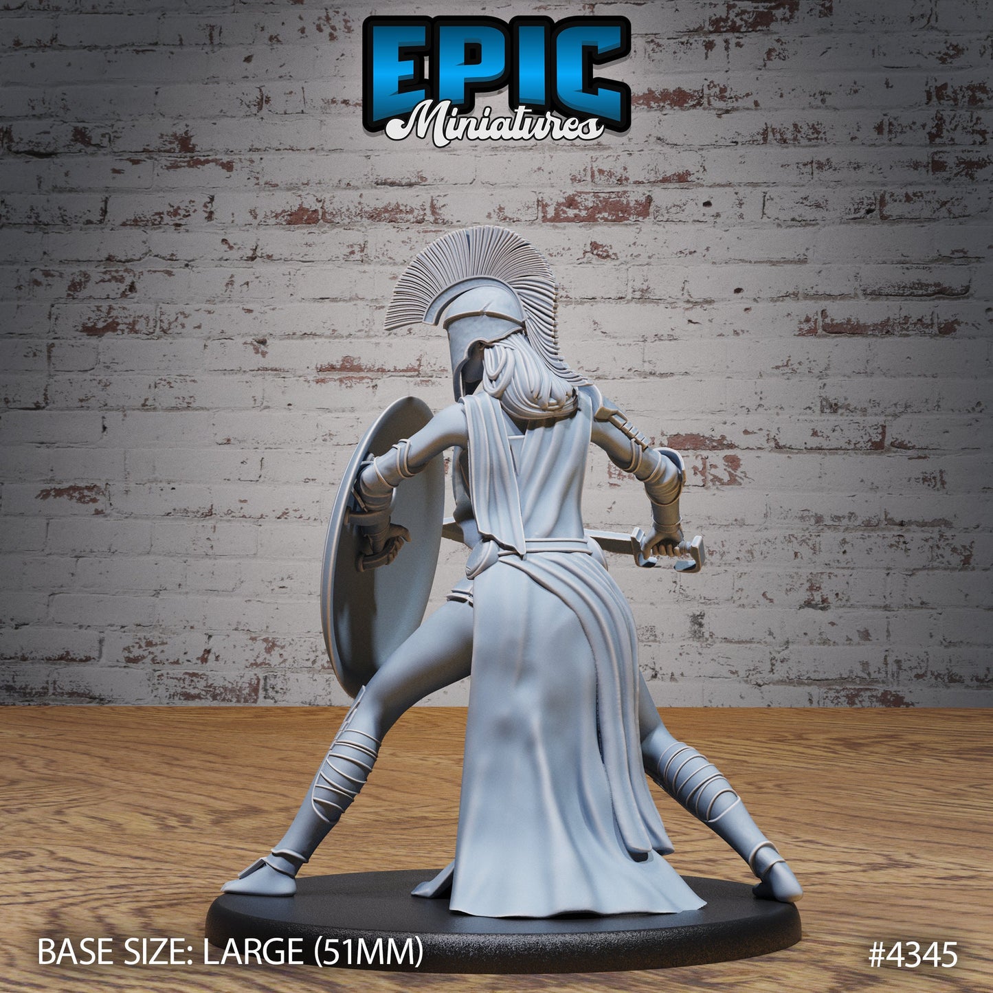 Athena Avatar - Helmets (3 Variants Available) - Epic Miniatures