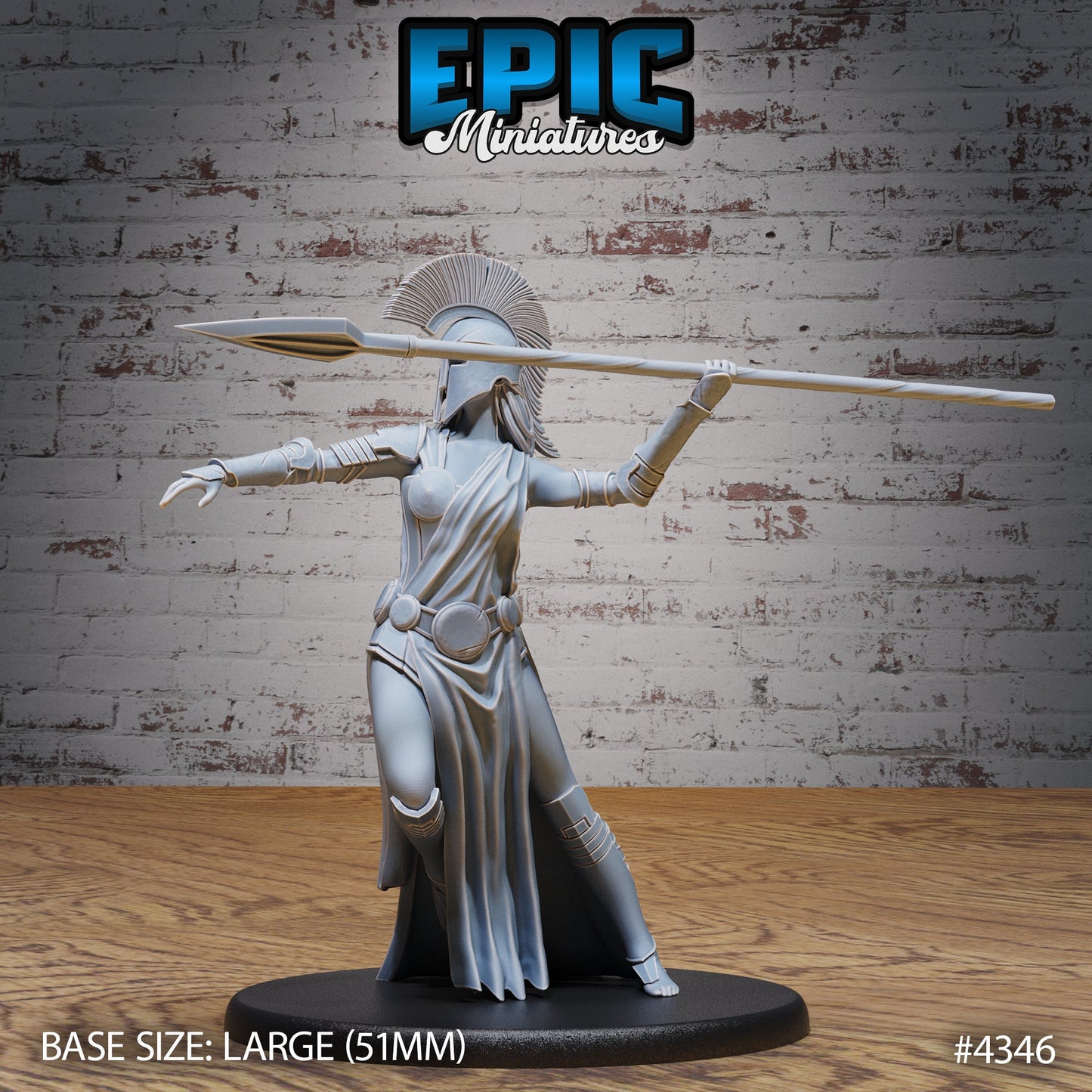 Athena Avatar - Helmets (3 Variants Available) - Epic Miniatures