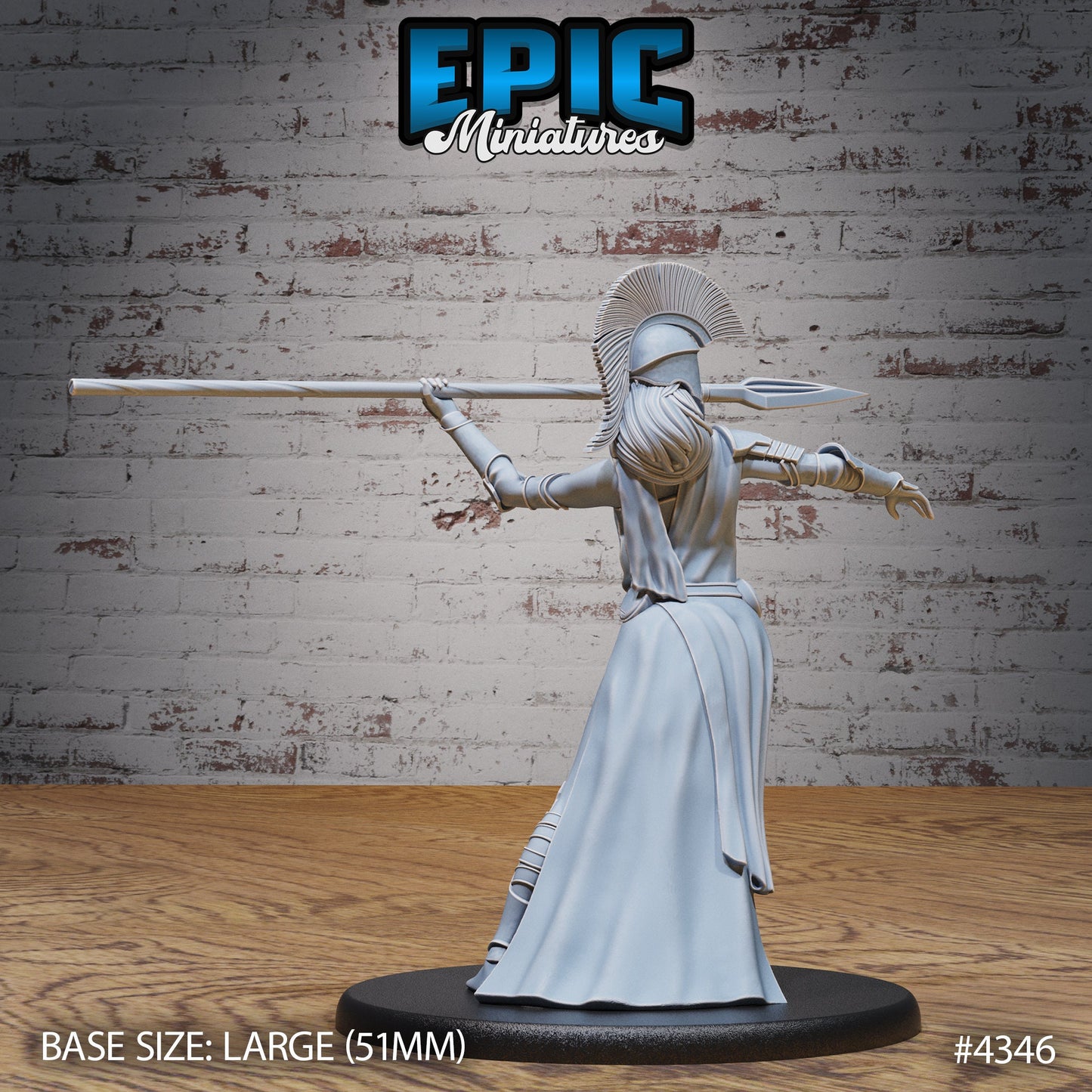 Athena Avatar - Helmets (3 Variants Available) - Epic Miniatures