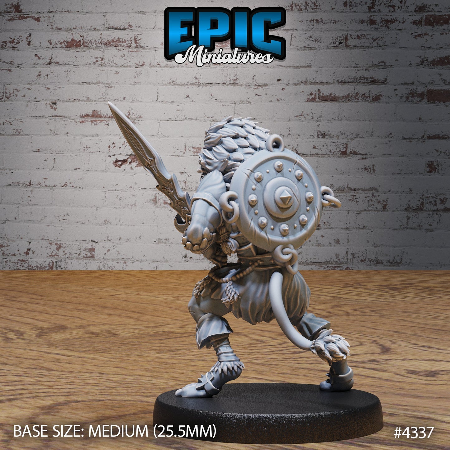 Nemean Lion Folk (3 Variants Available) - Epic Miniatures