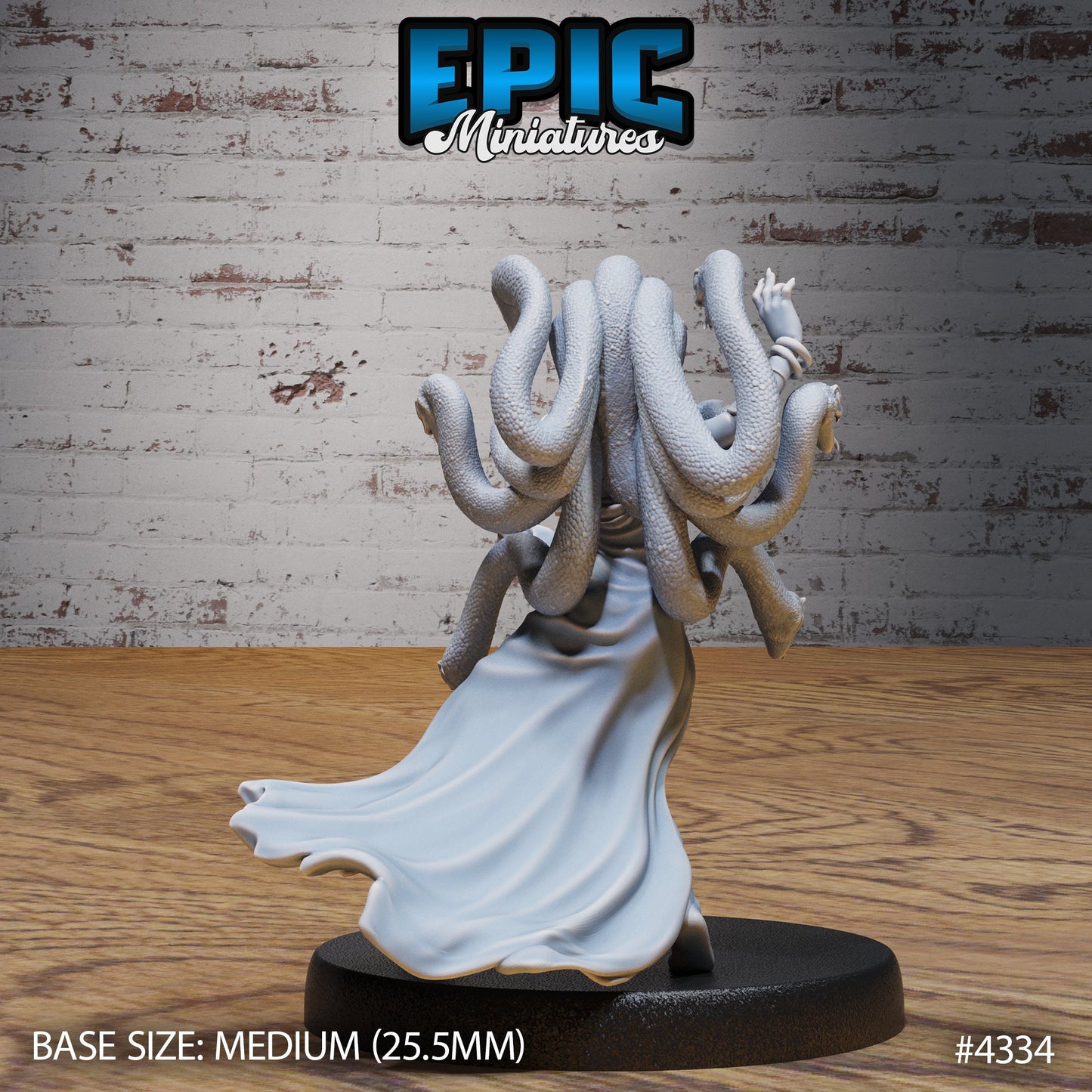 Medusa Bipedal (3 Variants Available) - Epic Miniatures