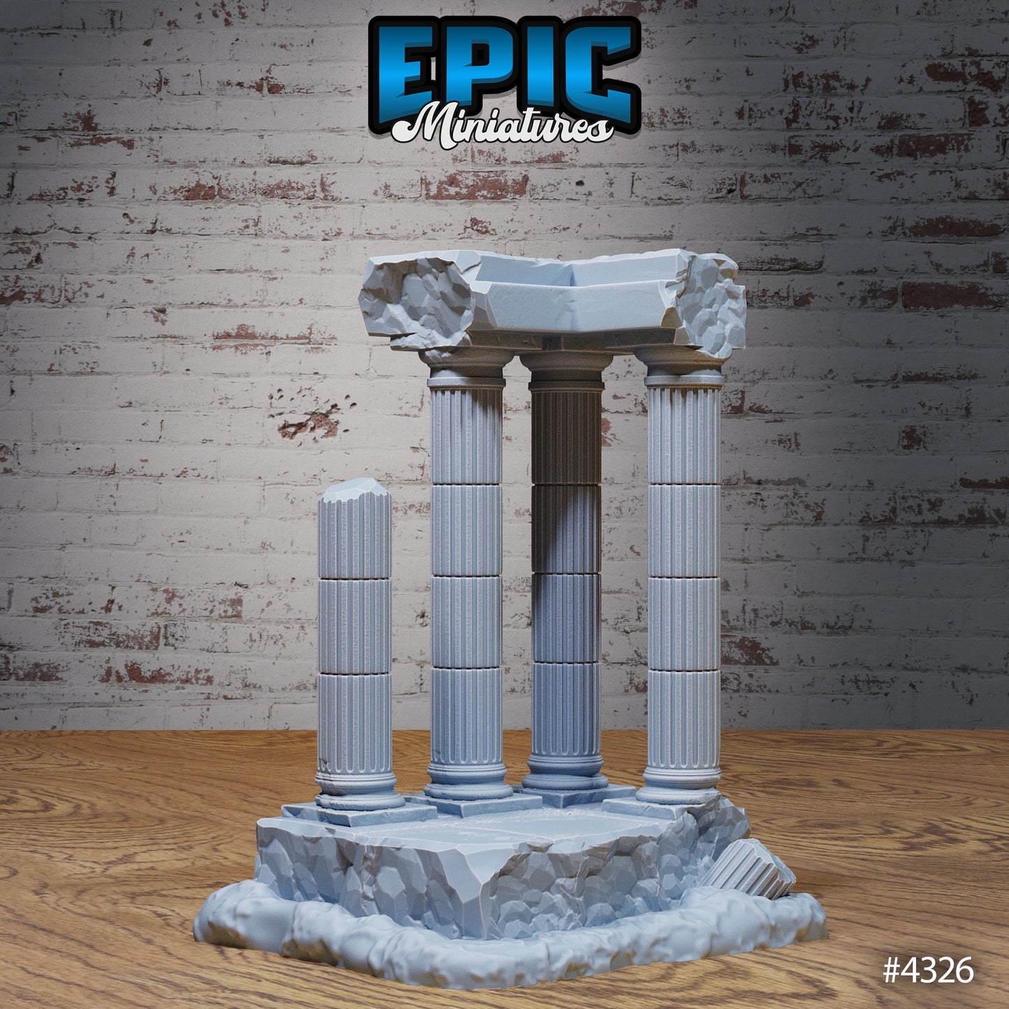 Olympian Ruins and Columns - Epic Miniatures