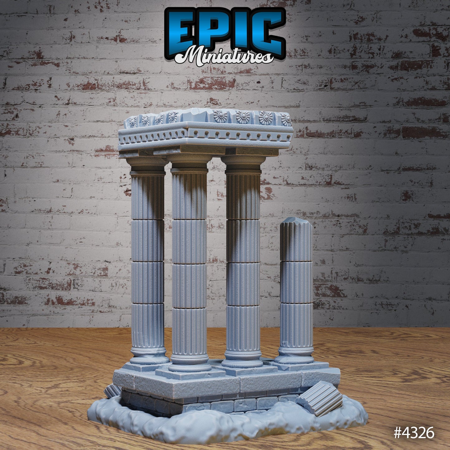 Olympian Ruins and Columns - Epic Miniatures