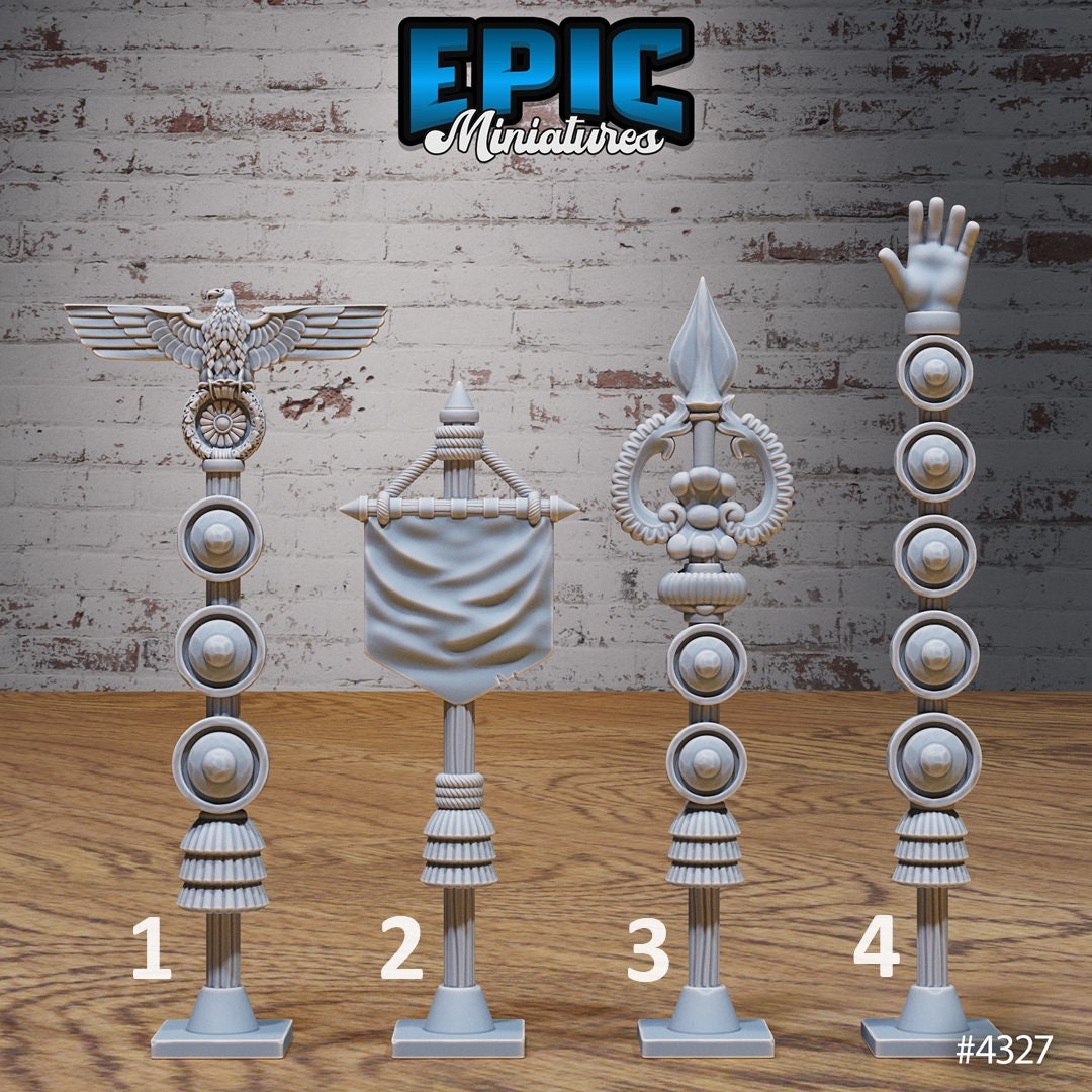 Olympian War Equipment, Set 2 - Epic Miniatures