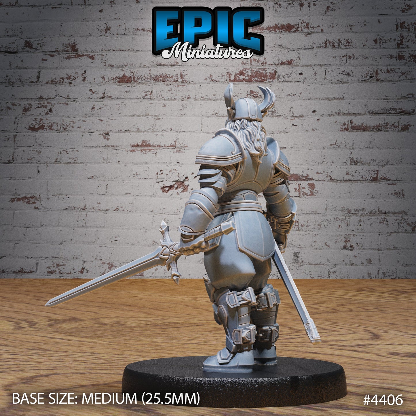 Beast Folk Paladin (3 Variants Available) - Epic Miniatures
