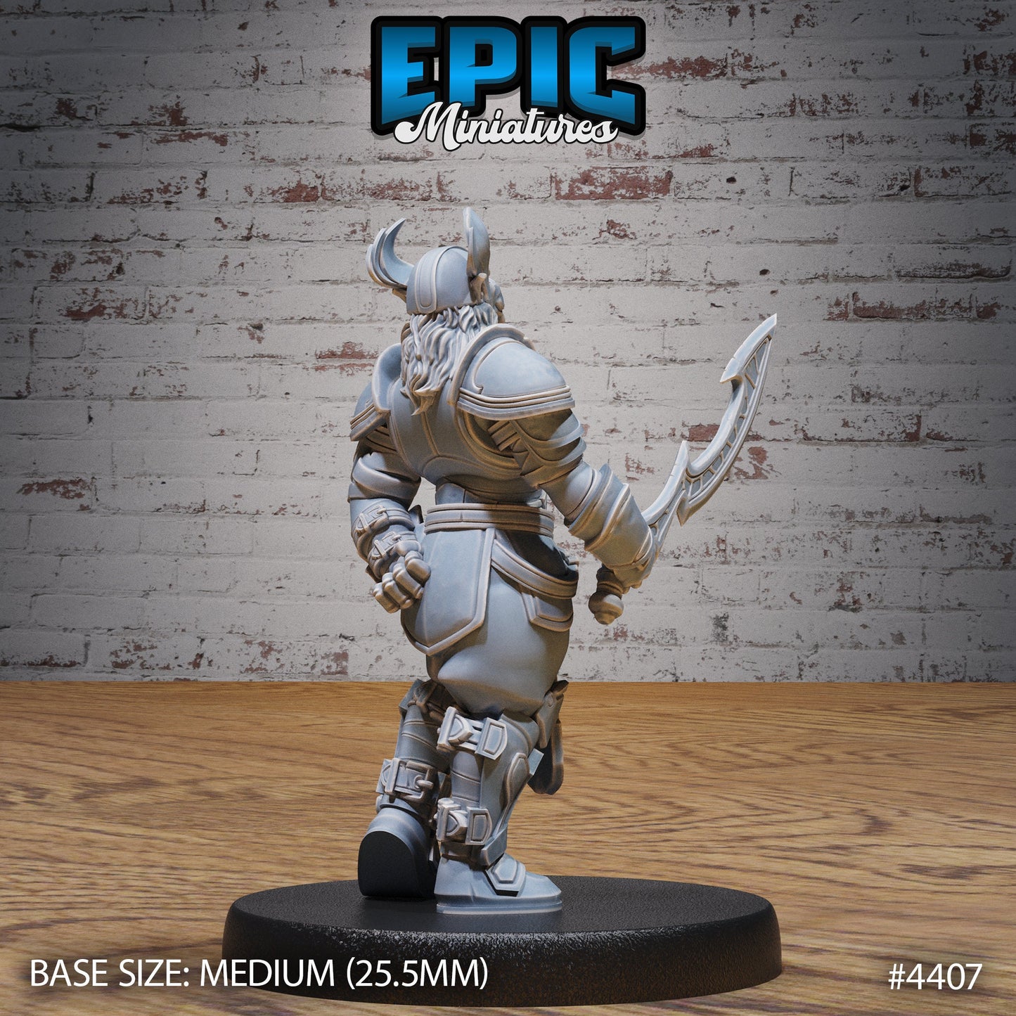 Beast Folk Paladin (3 Variants Available) - Epic Miniatures