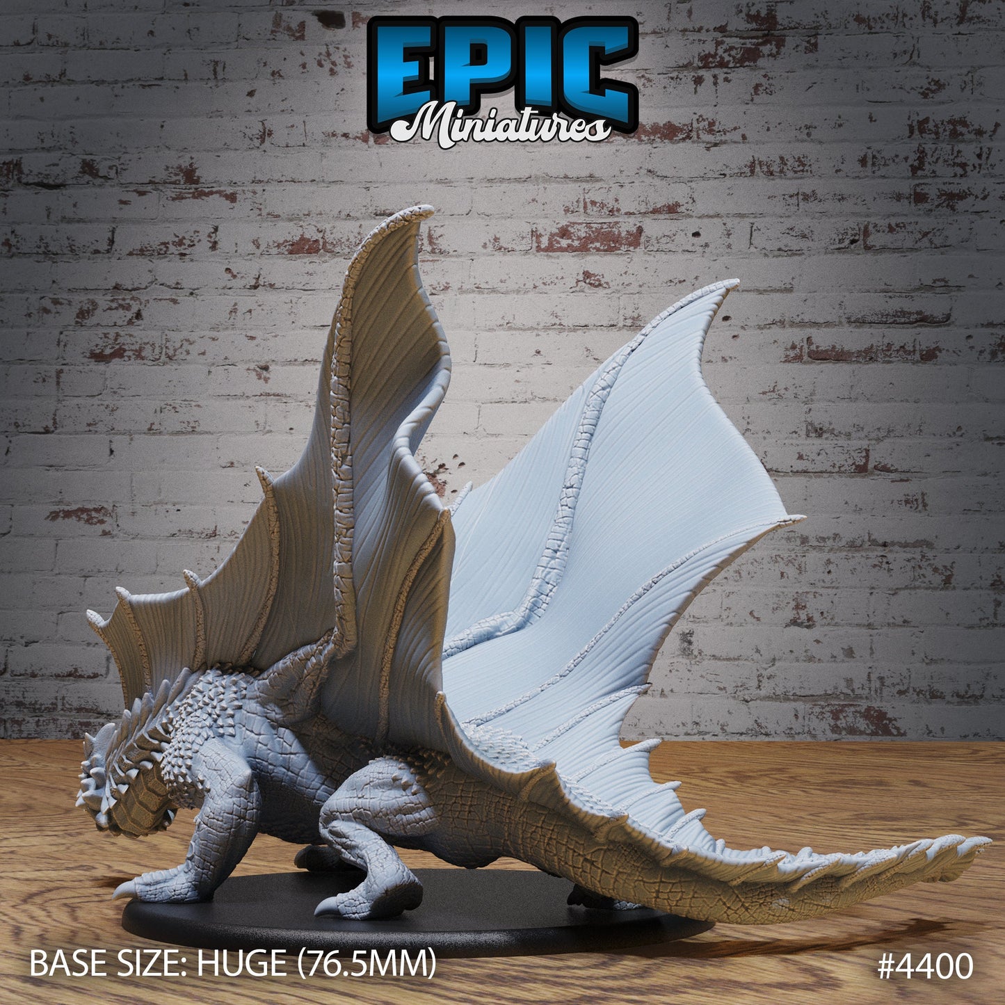 Brown Dragon (3 Variants Available) - Epic Miniatures
