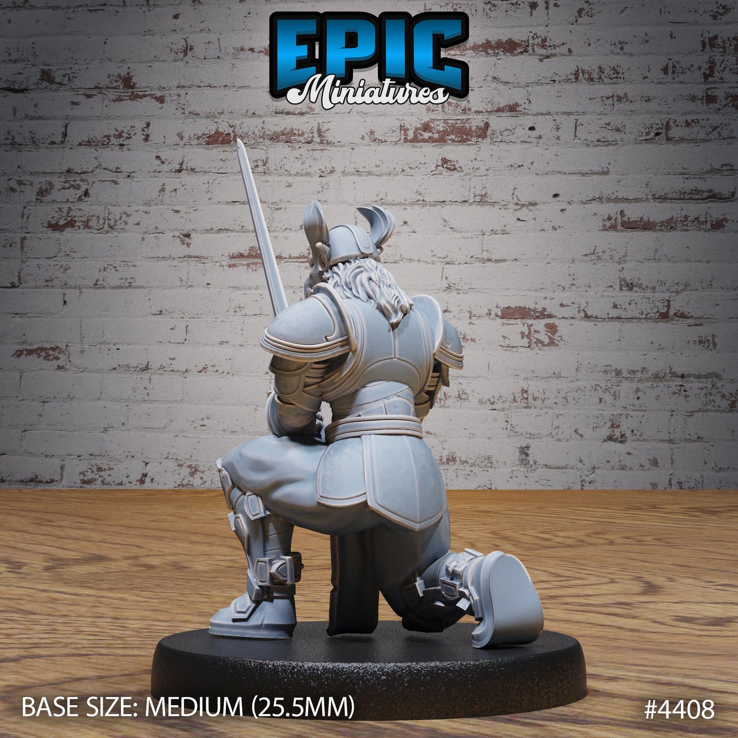 Beast Folk Paladin (3 Variants Available) - Epic Miniatures