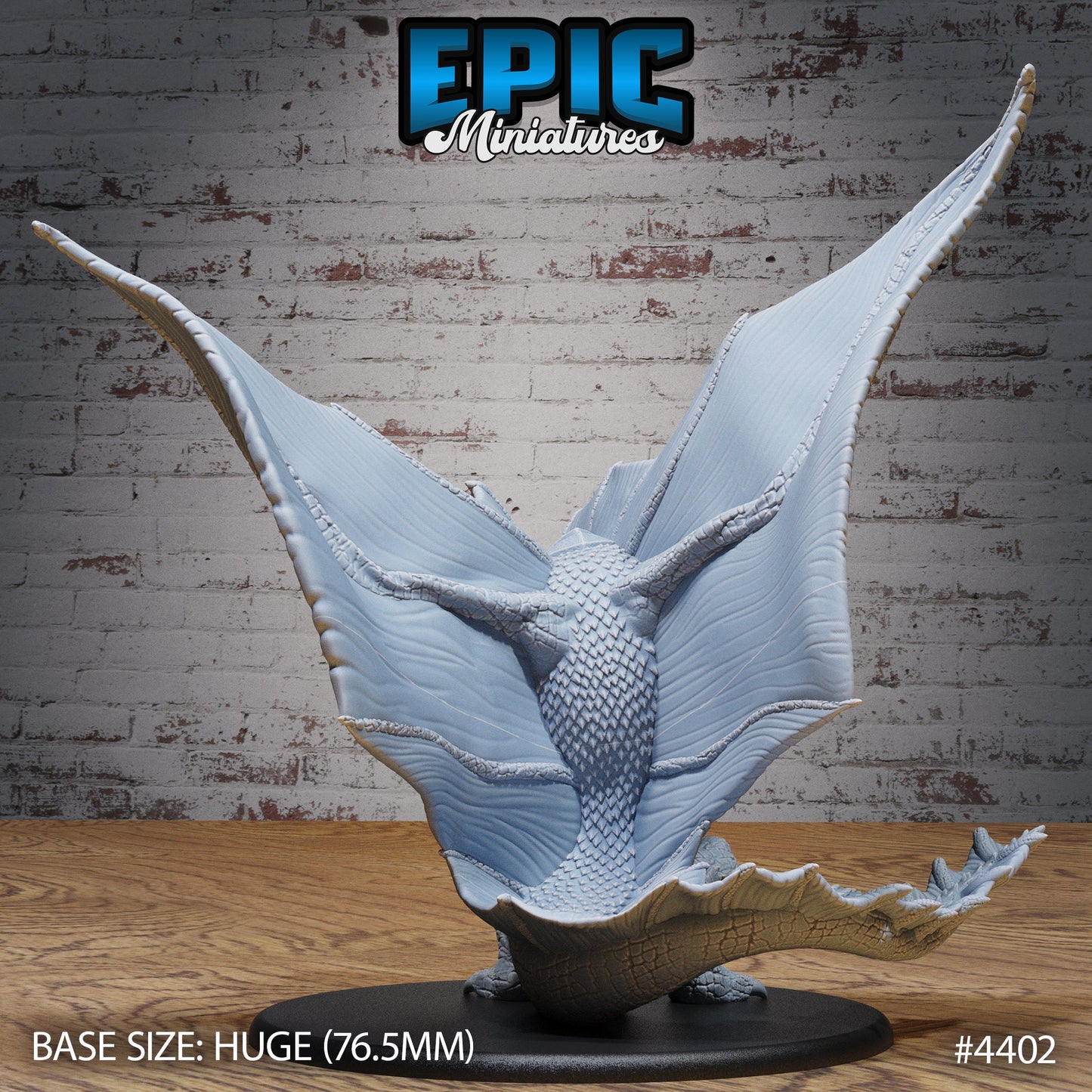 Brown Dragon (3 Variants Available) - Epic Miniatures