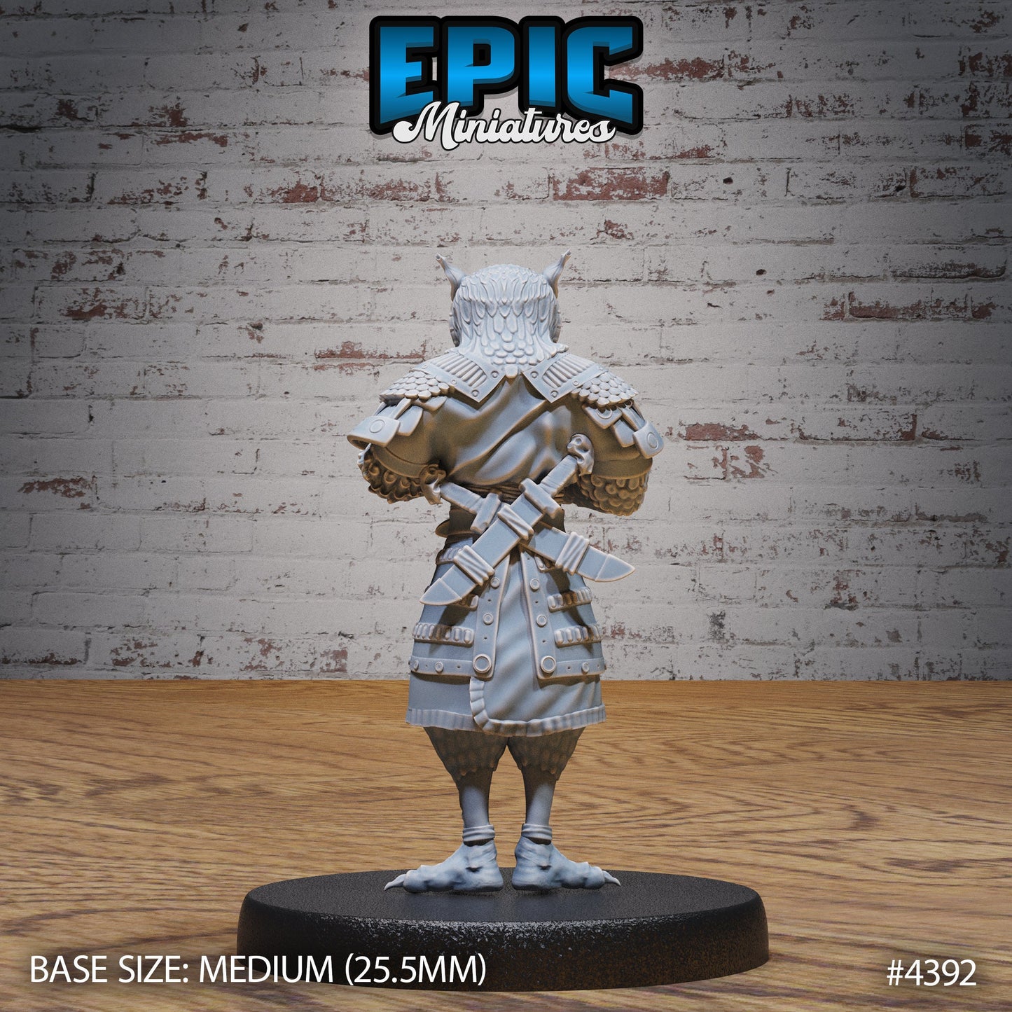 Owl Folk Monk (3 Variants Available) - Epic Miniatures