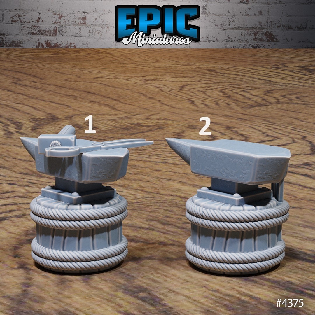 Blacksmith Scatter Terrain Set - Epic Miniatures