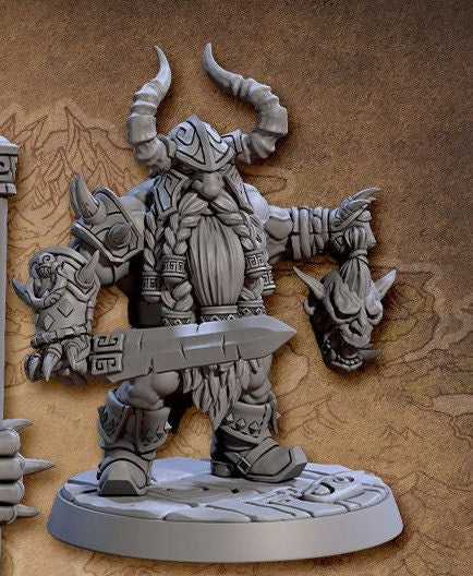 Dwarven Berserkers - Helmets (6 Variants Available) - Artisan Guild