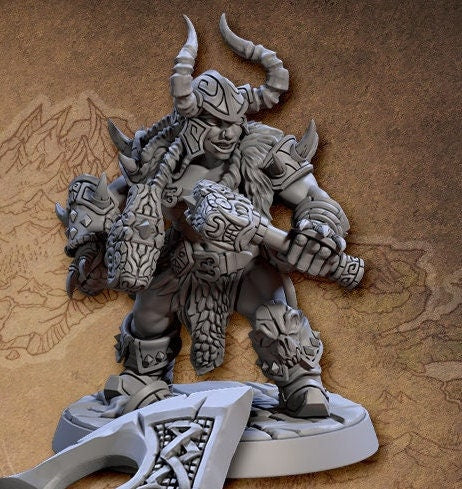 Dwarven Berserkers - Helmets (6 Variants Available) - Artisan Guild