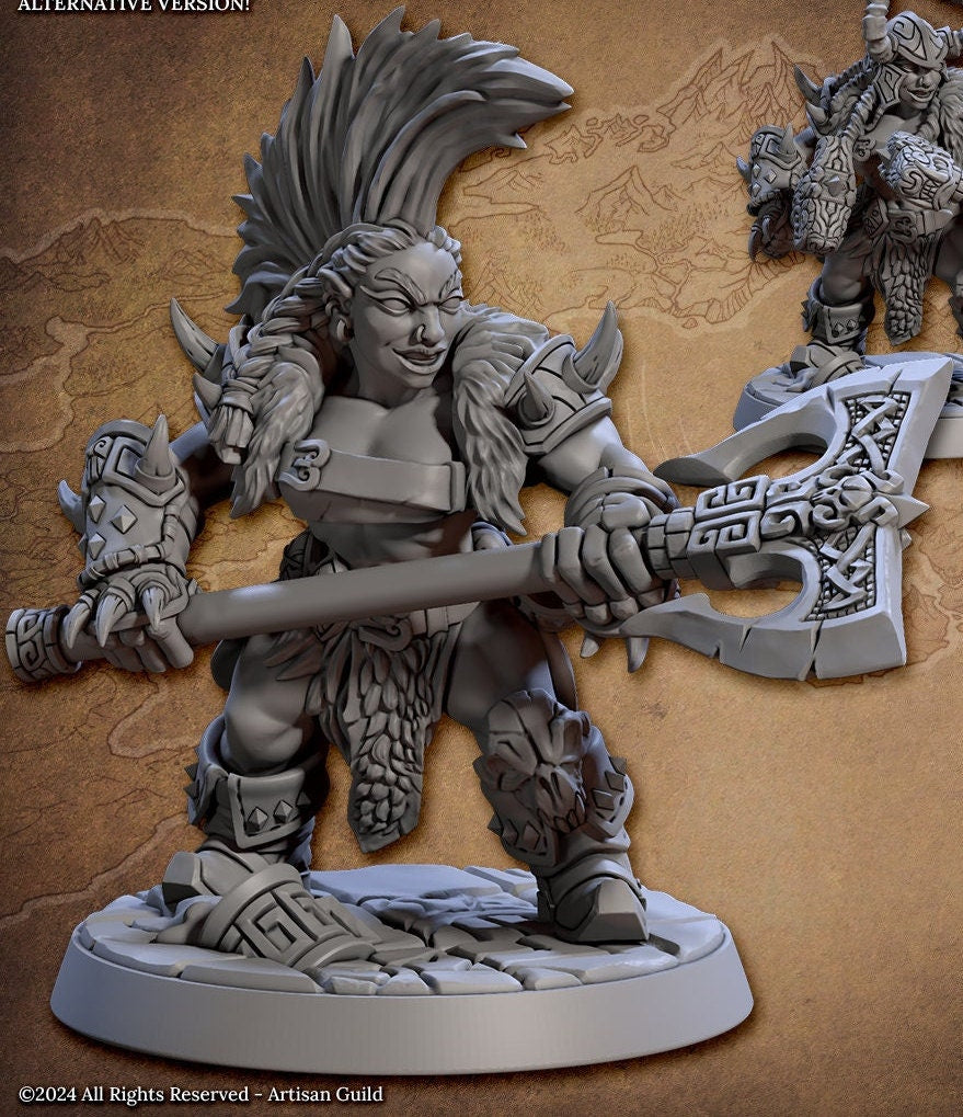 Dwarven Berserkers (6 Variants Available) - Artisan Guild