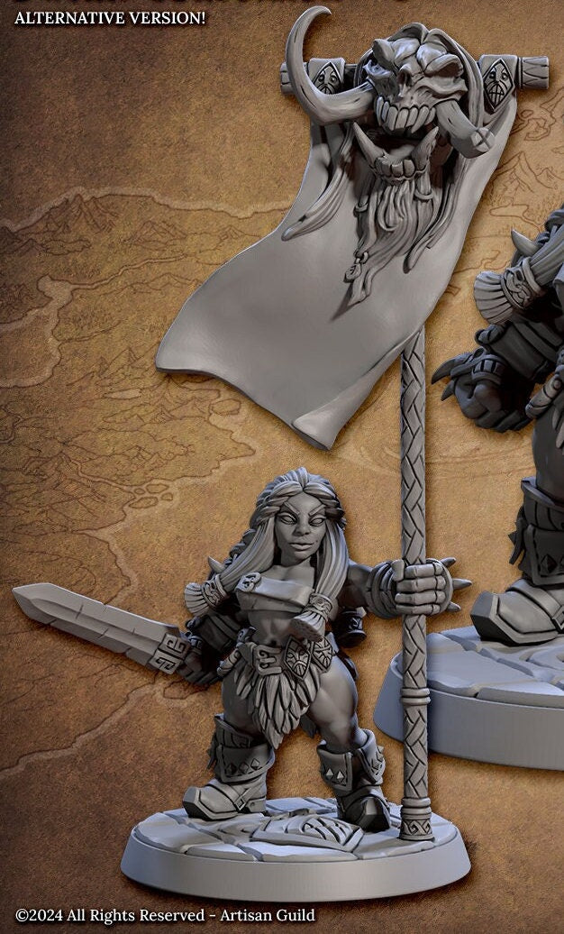 Dwarven Berserkers (6 Variants Available) - Artisan Guild