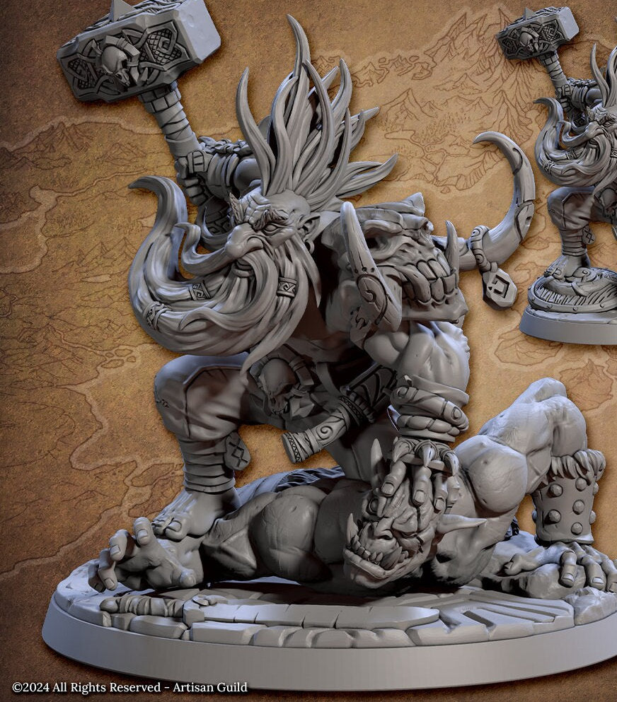 Tarum Bloodhammer (2 Variants Available) - Artisan Guild
