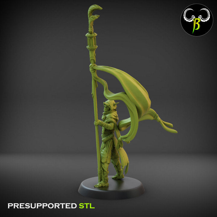 Desert Sentinels, Leader Squad (3 Variants Available) - Clay Beast Creations
