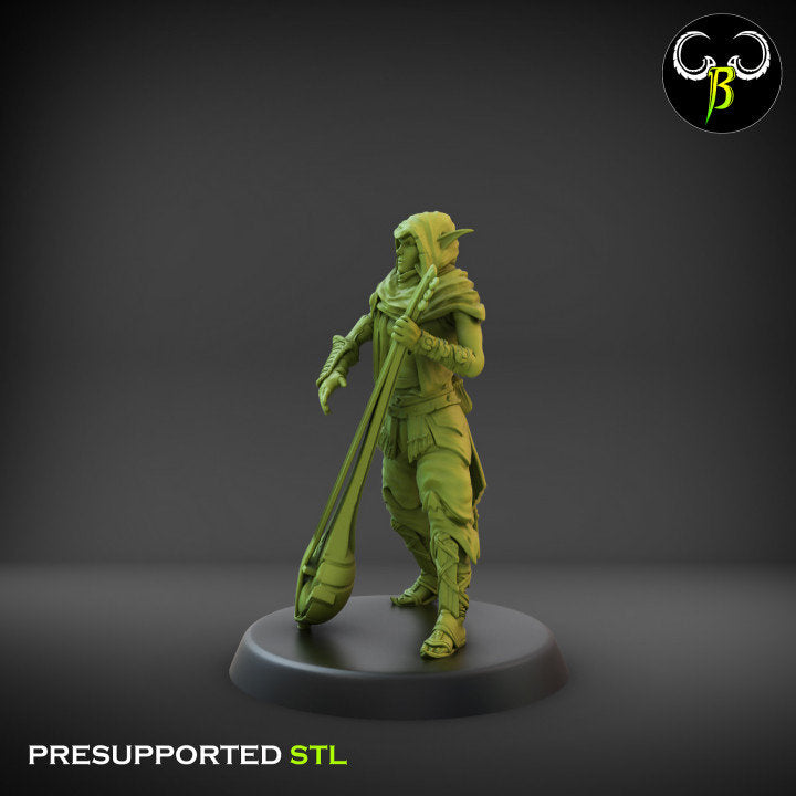 Desert Sentinels, Leader Squad (3 Variants Available) - Clay Beast Creations