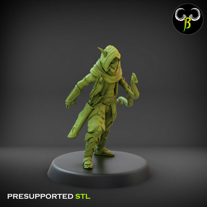 Desert Sentinels, Squad 1 (3 Variants Available) - Clay Beast Creations