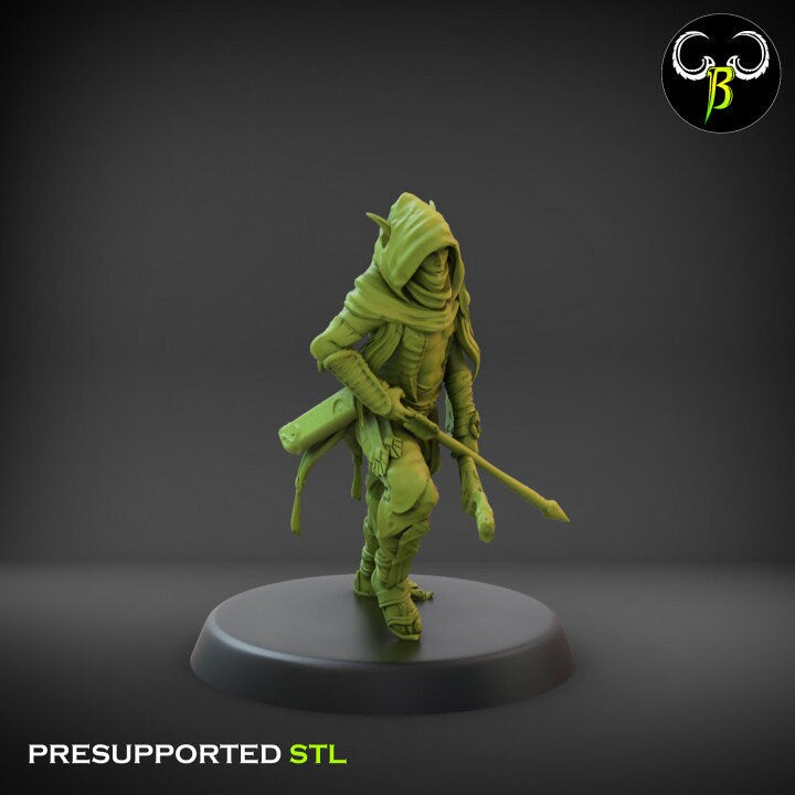 Desert Sentinels, Squad 3 (3 Variants Available) - Clay Beast Creations