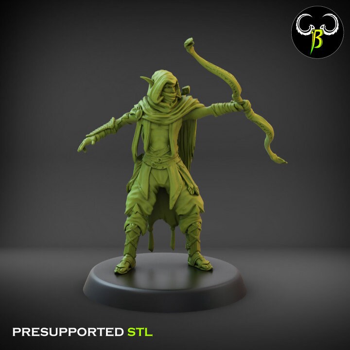 Desert Sentinels, Squad 2 (3 Variants Available) - Clay Beast Creations
