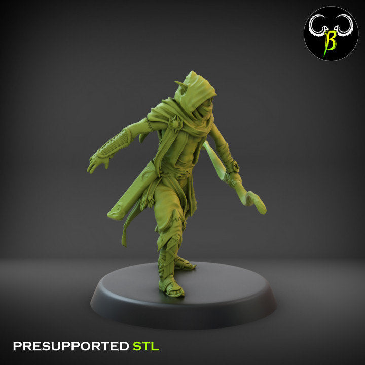 Desert Sentinels, Squad 1 (3 Variants Available) - Clay Beast Creations