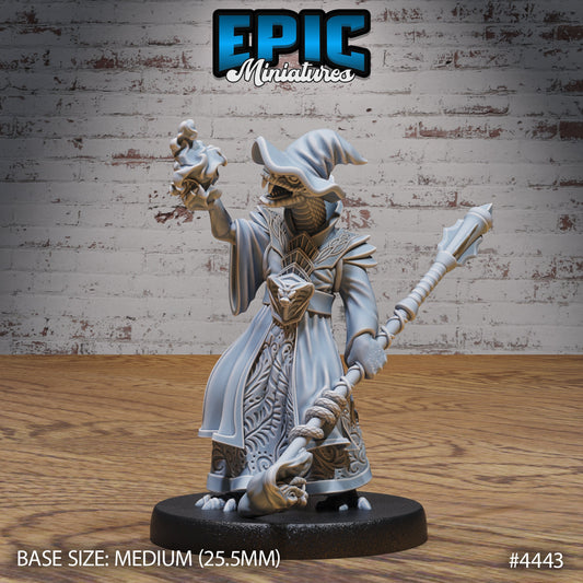 Serpent Folk, Set 2 (4 Variants Available) - Epic Miniatures