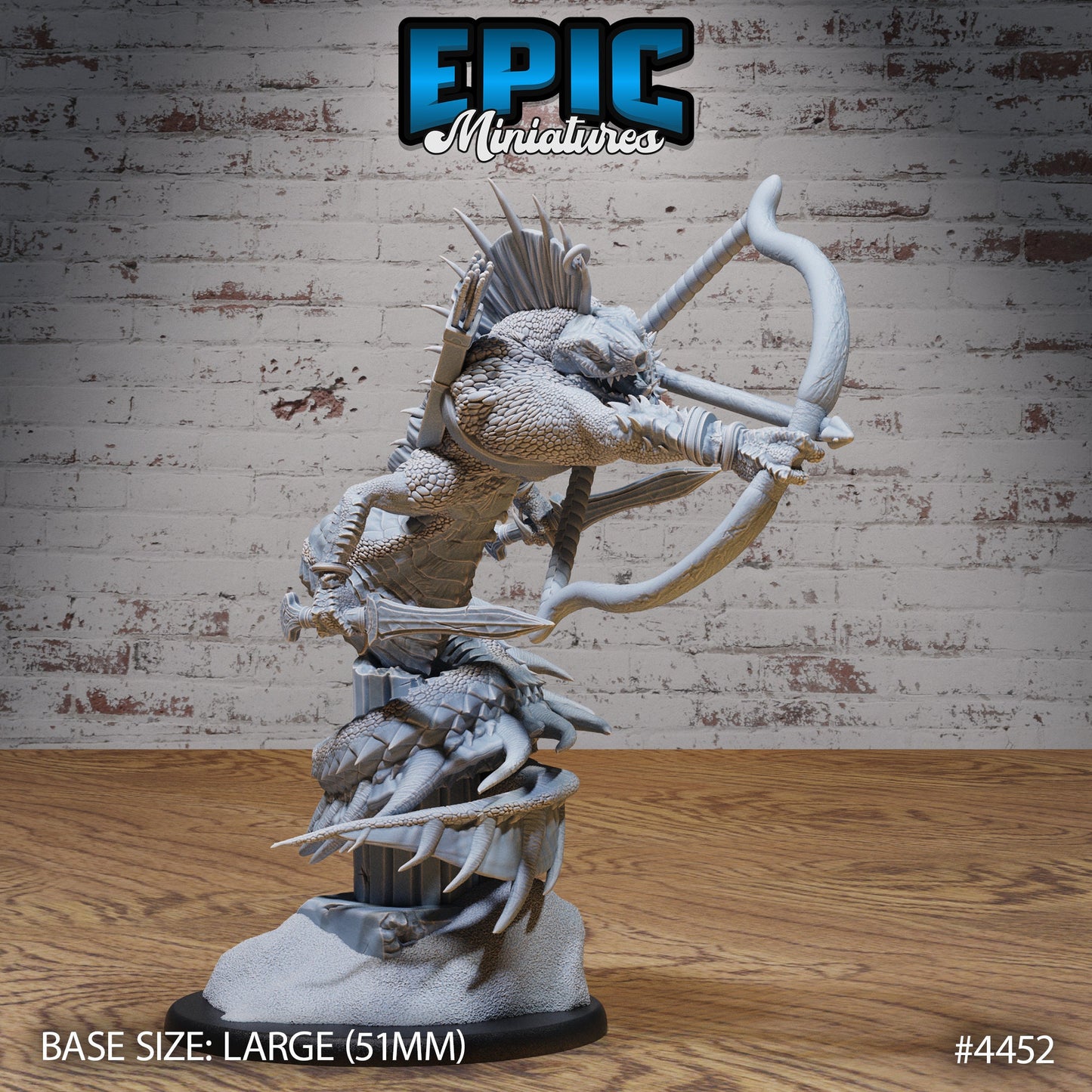 Naga Savage (3 Variants Available) - Epic Miniatures