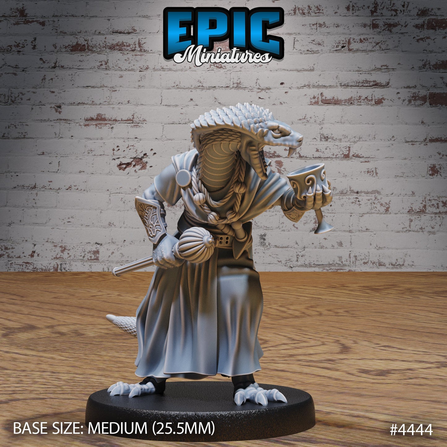 Serpent Folk, Set 2 (4 Variants Available) - Epic Miniatures