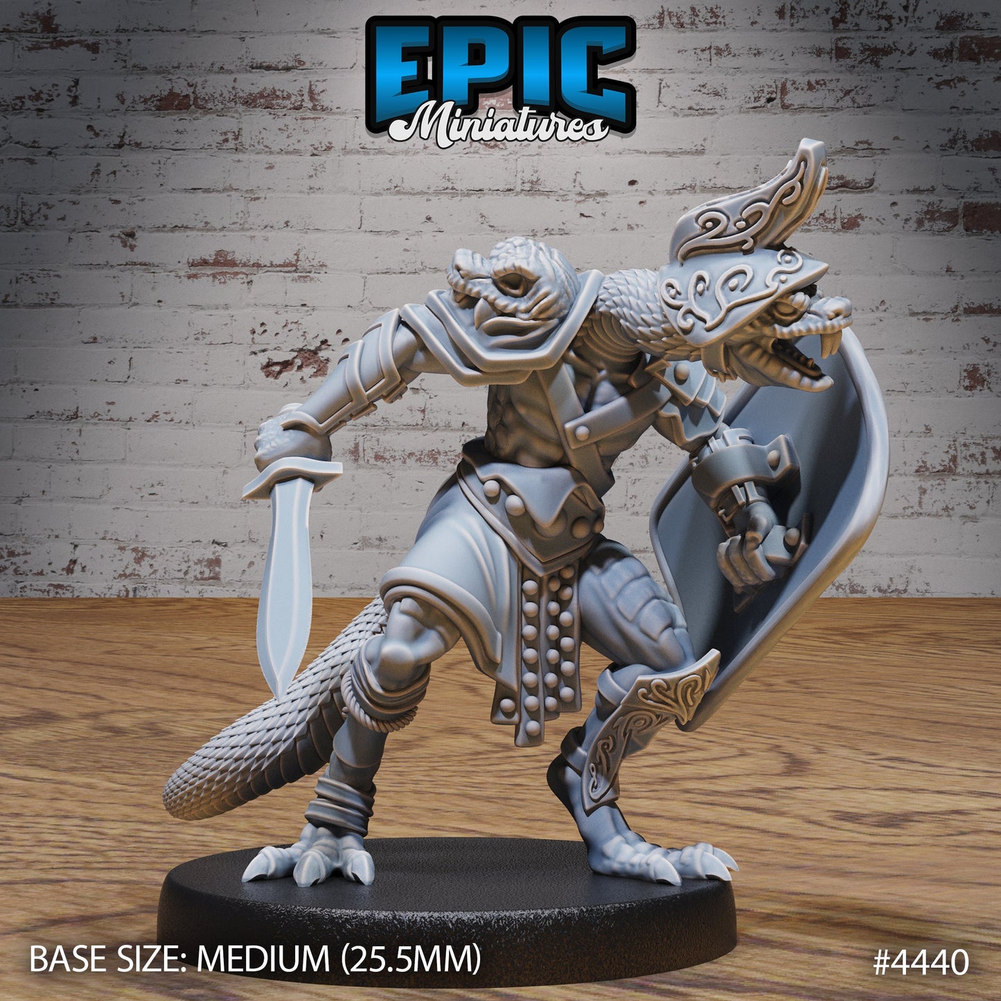 Serpent Folk, Set 1 (4 Variants Available) - Epic Miniatures