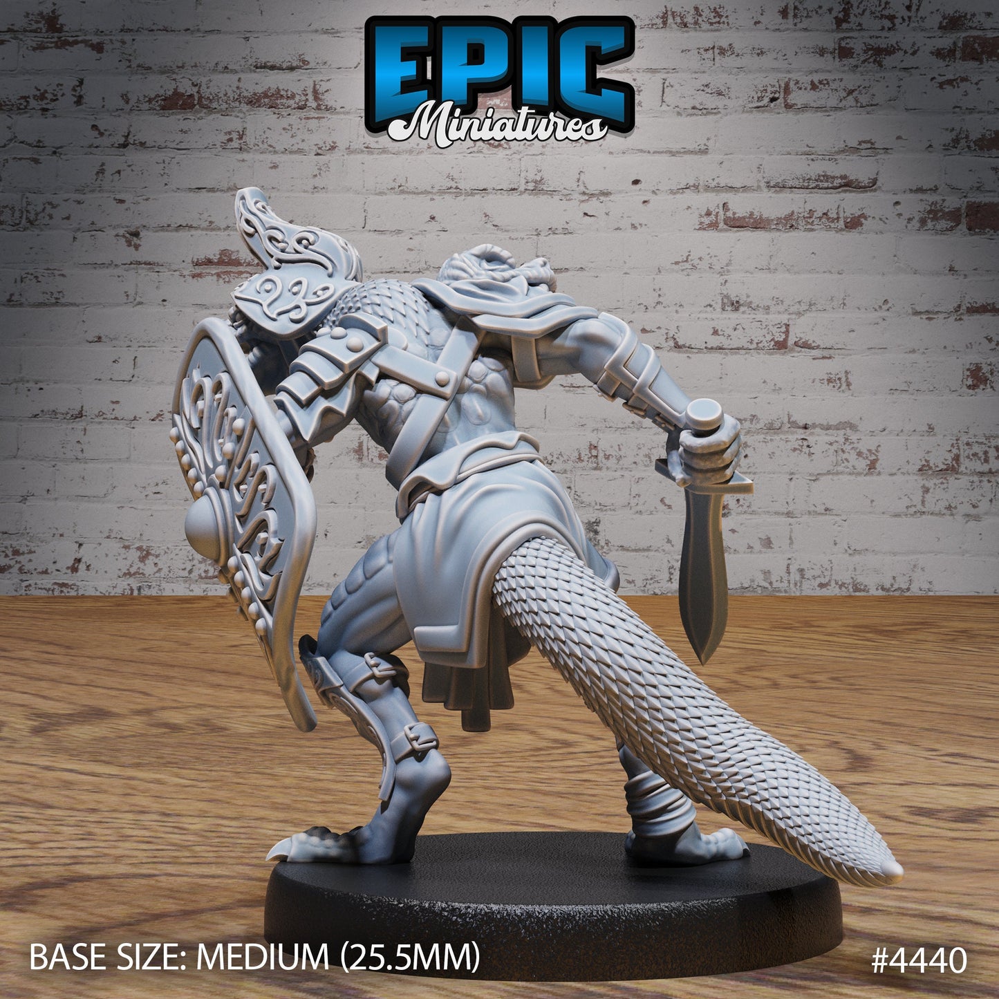 Serpent Folk, Set 1 (4 Variants Available) - Epic Miniatures