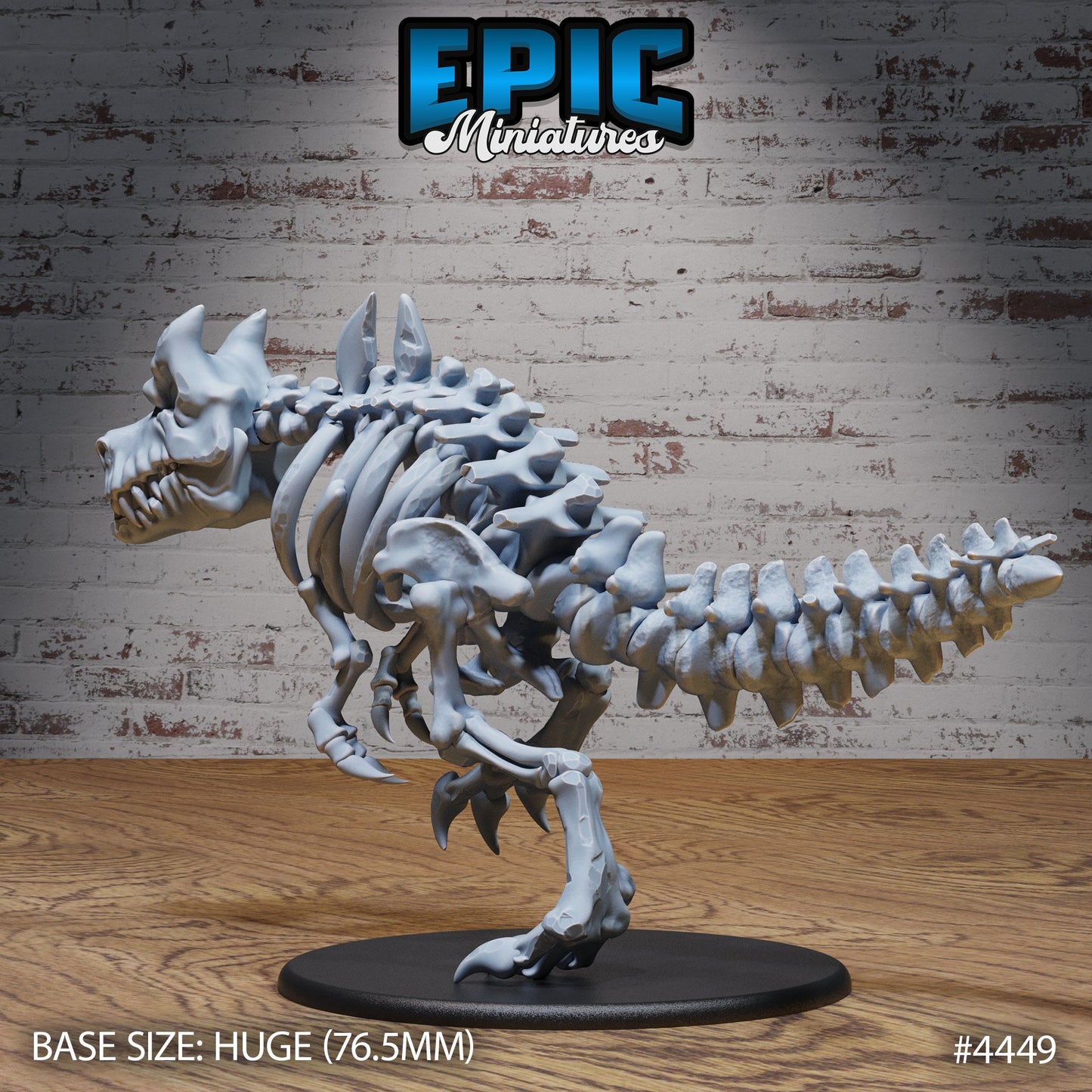 Skeleton T-Rex (3 Variants Available) - Epic Miniatures