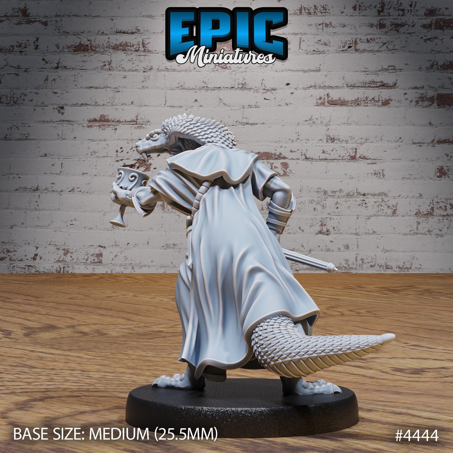 Serpent Folk, Set 2 (4 Variants Available) - Epic Miniatures