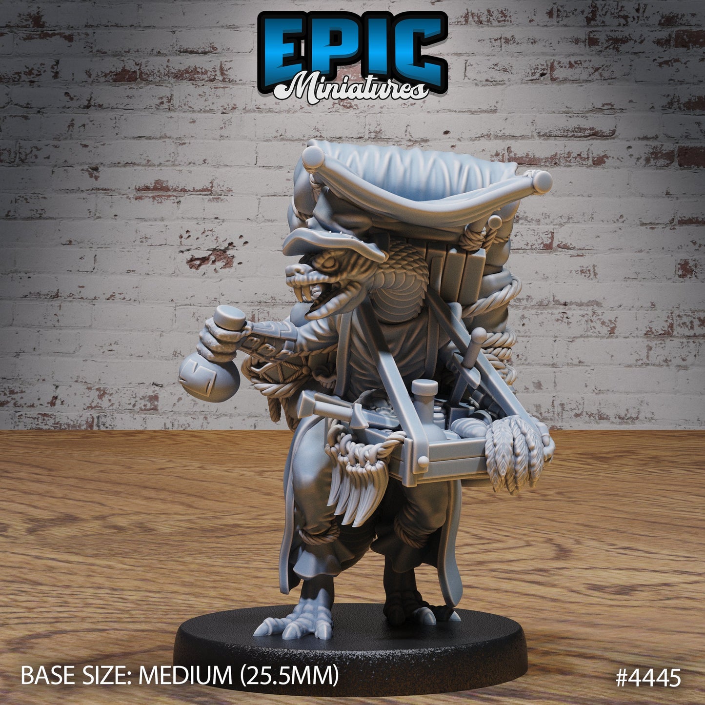 Serpent Folk, Set 2 (4 Variants Available) - Epic Miniatures