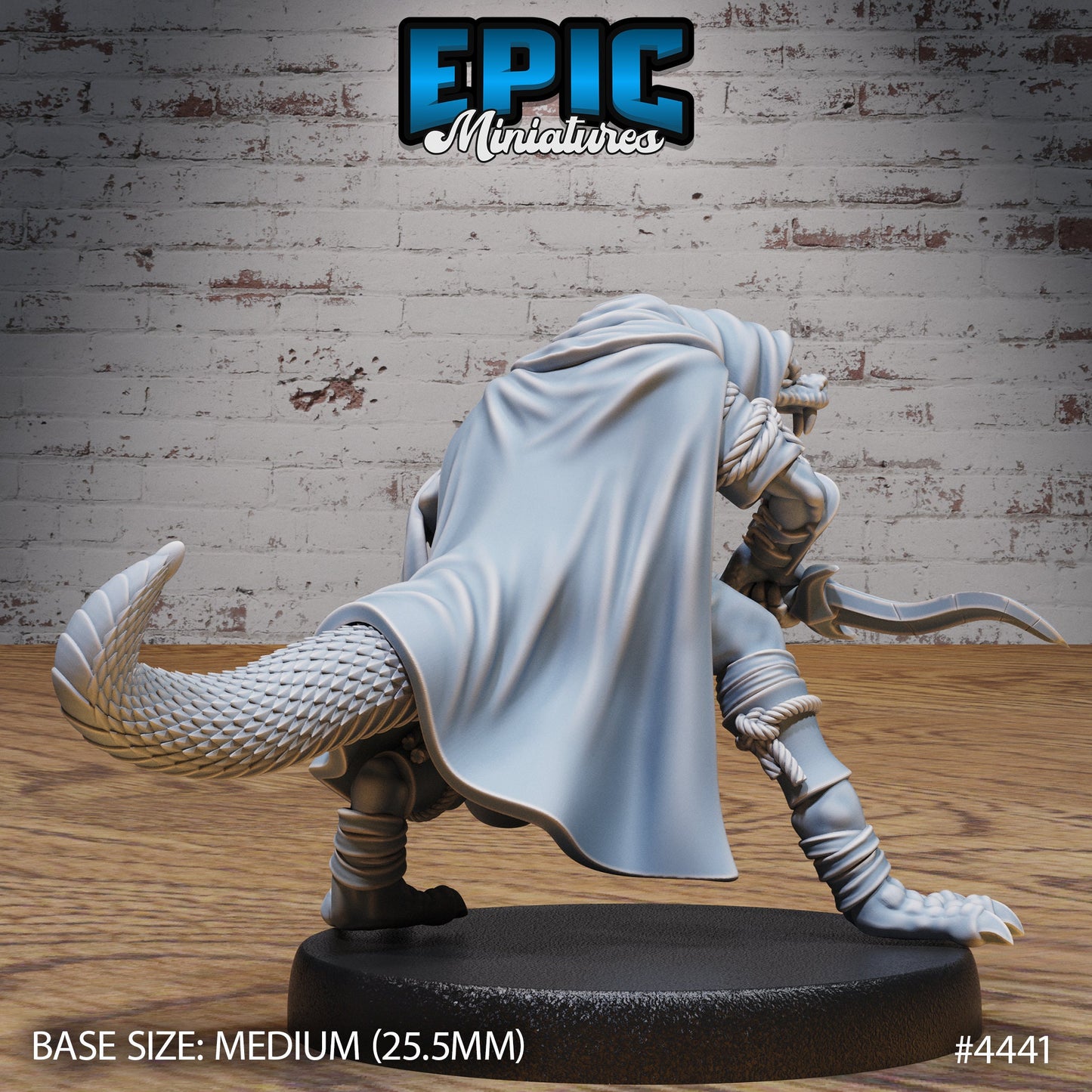 Serpent Folk, Set 1 (4 Variants Available) - Epic Miniatures