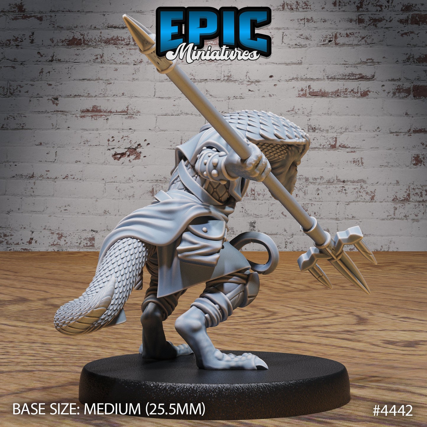 Serpent Folk, Set 1 (4 Variants Available) - Epic Miniatures