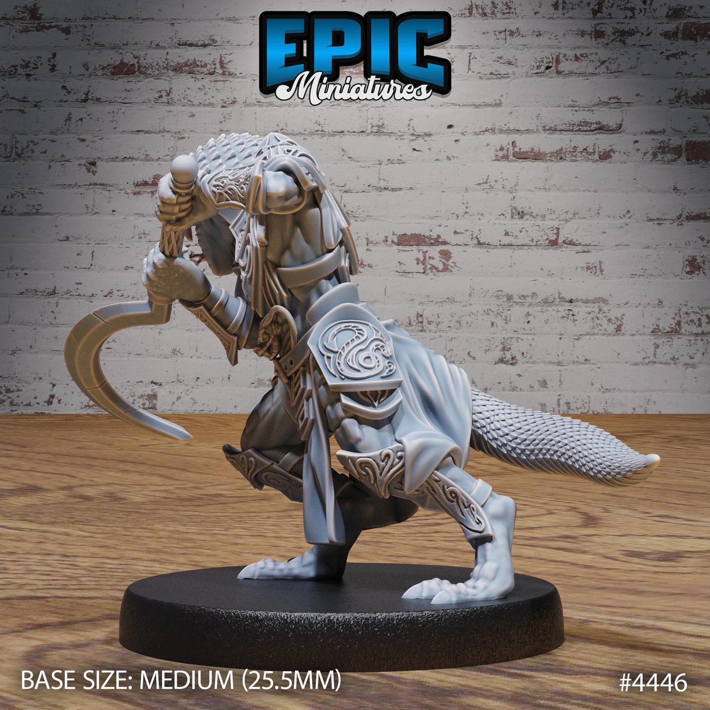 Serpent Folk, Set 2 (4 Variants Available) - Epic Miniatures