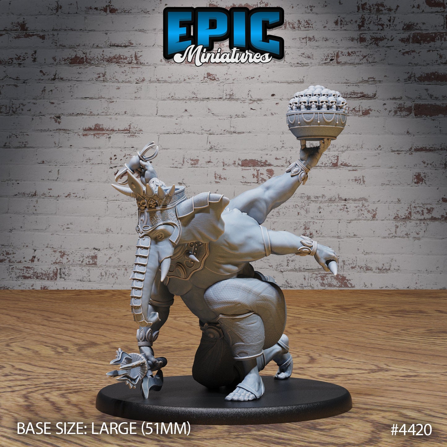 Elephant God Avatar (3 Variants Available) - Epic Miniatures